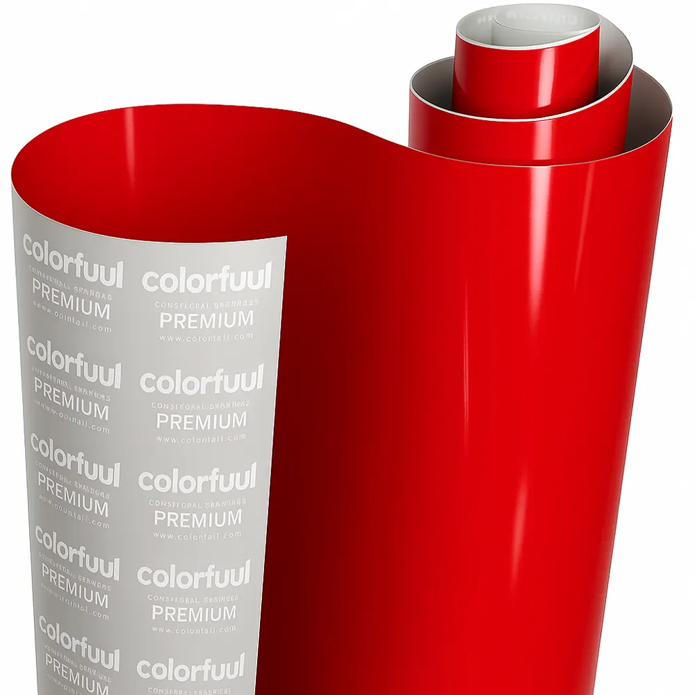 עטיפת רכב ויניל מבריק קנדי רד אולטרה