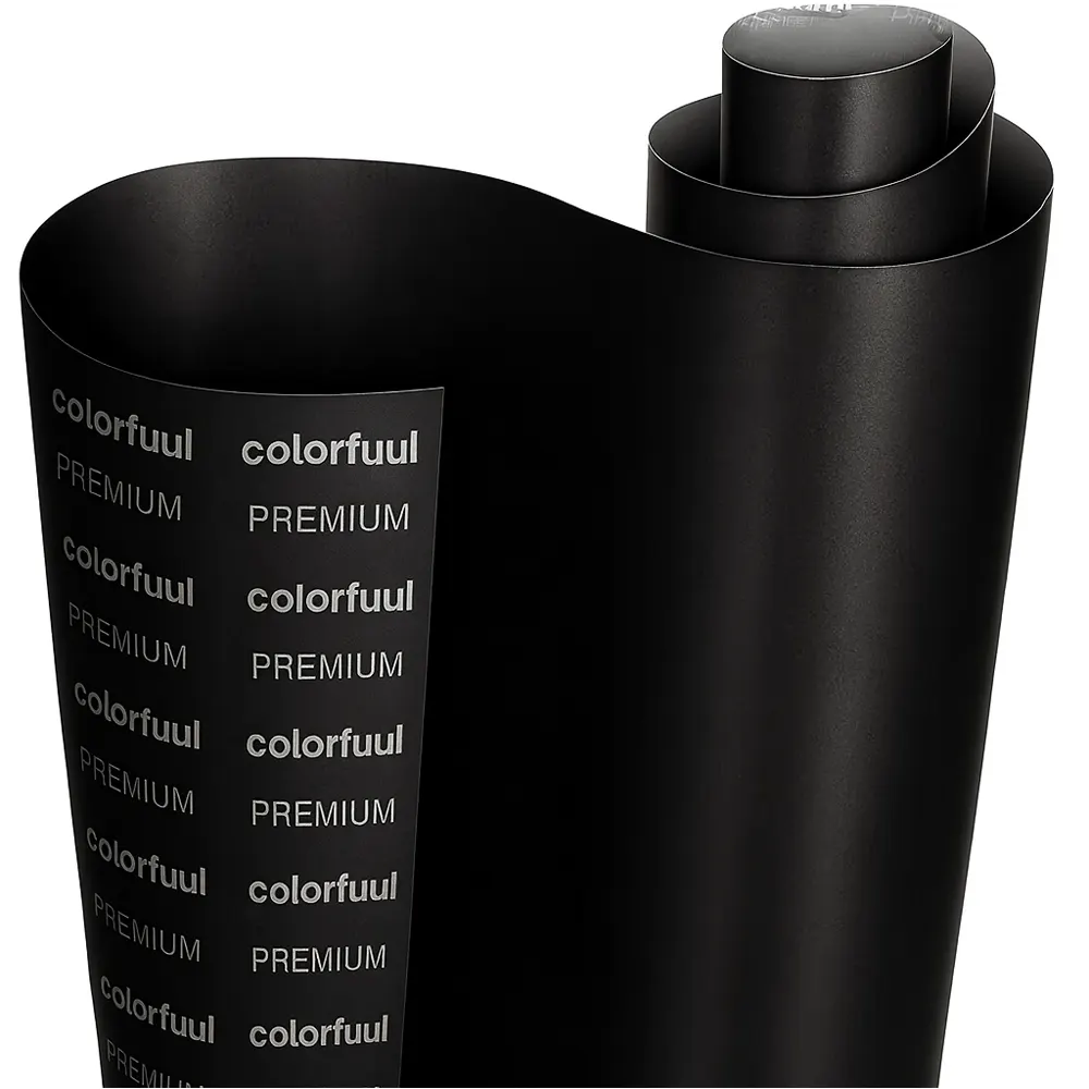 סרט עטיפת רכב מטאלי שחור פרימיום