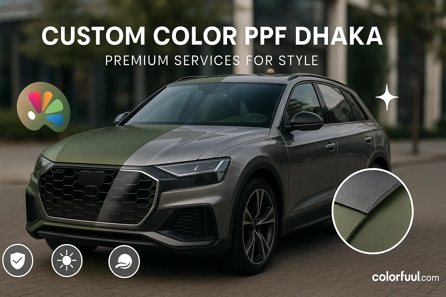 צבע מותאם אישית PPF