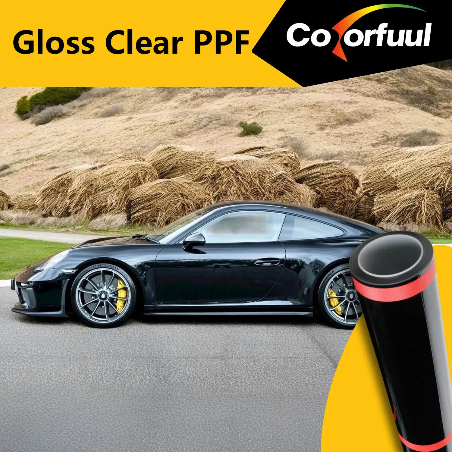 7-5מיל מבריק שחור PPF