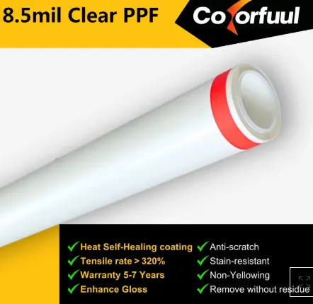 מגן צבע שקוף נגד קליפס