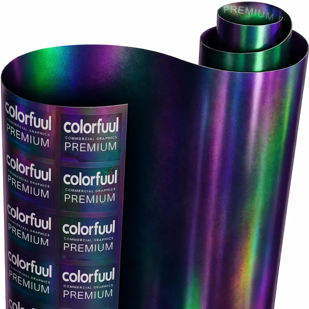 סגול ירוק אירידסנט