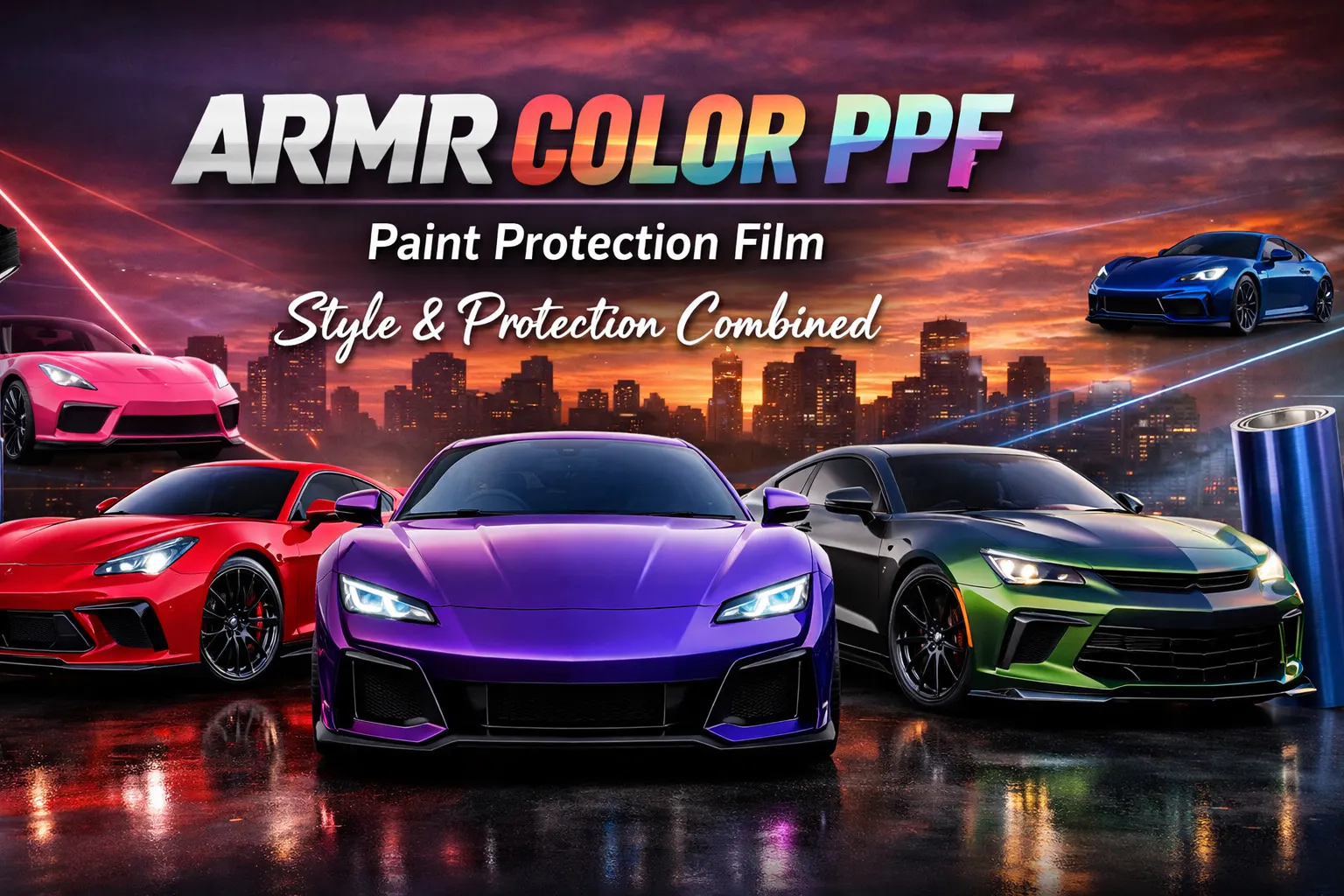 מדריך אולטימטיבי: מדוע סרט הגנה על צבע PPF של ARMR Color הוא הפתרון הטוב ביותר להגנה ואסתטיקה של הרכב